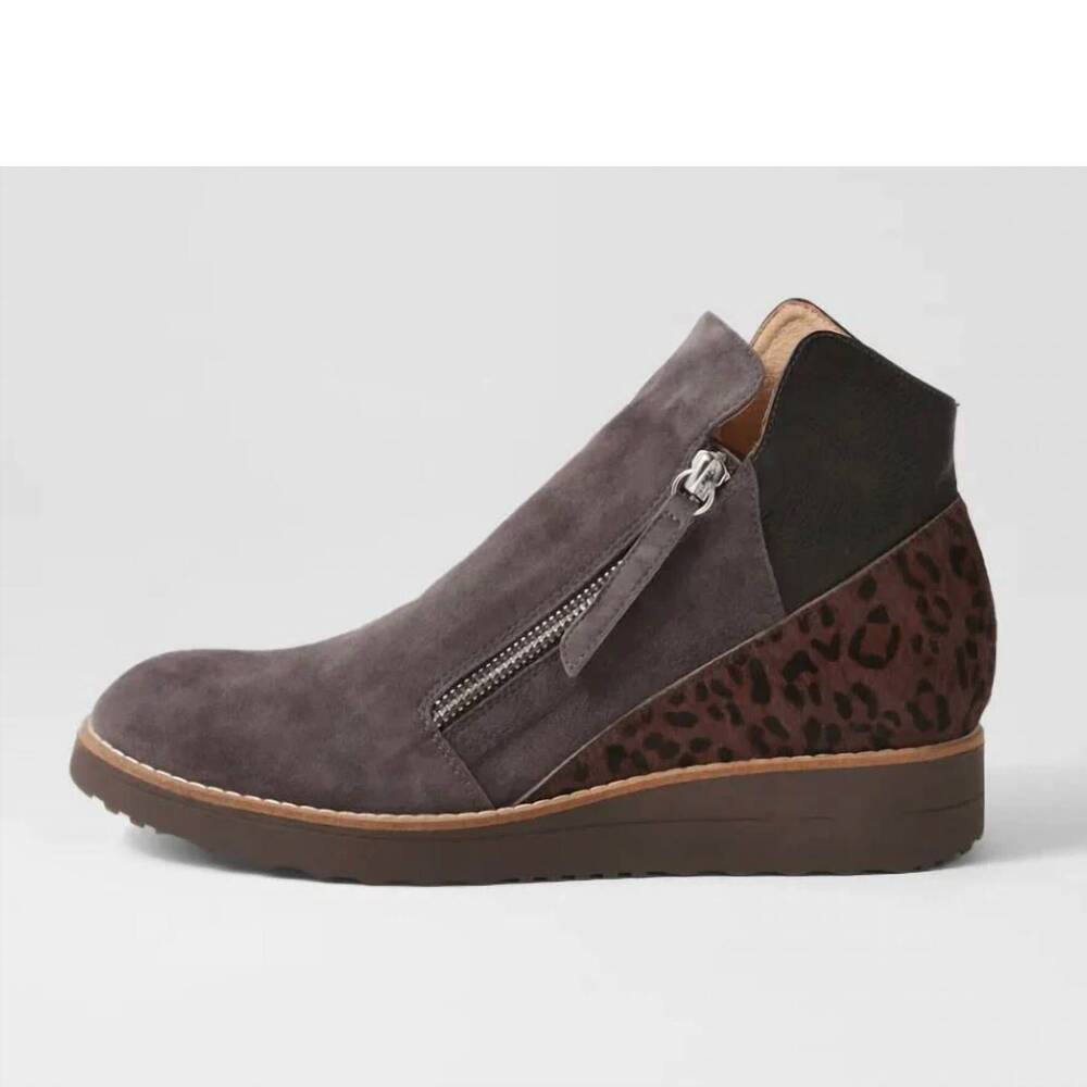 NEW DJANGO & JULIETTE women's ossha boot in cocoa